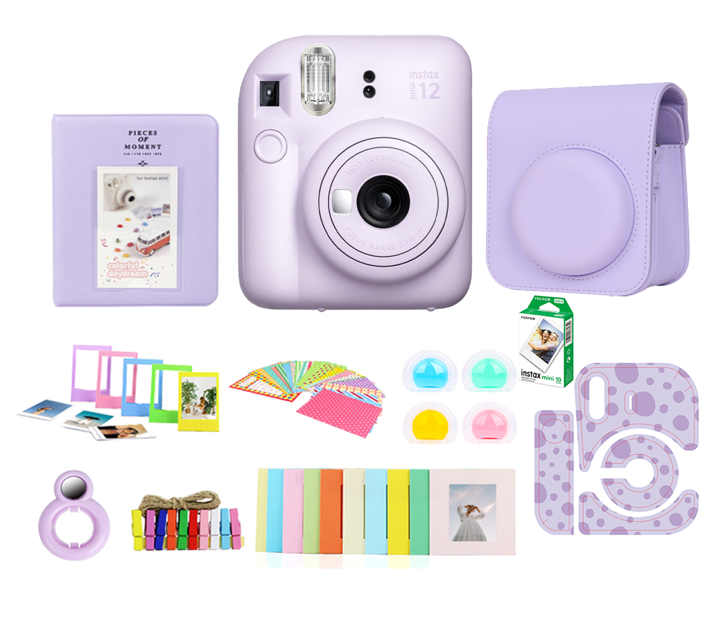 INSTAX MINI 12 Memories Pack (Lilac Purple)