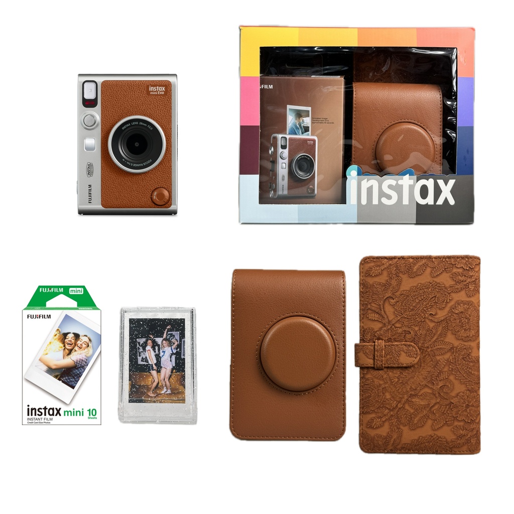 Instax Mini Evo Brown Lifestyle