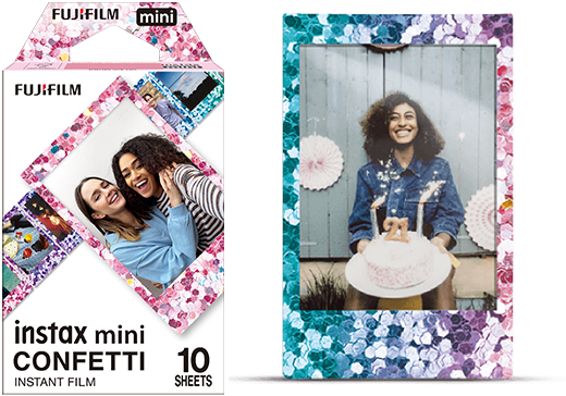 Instax Film Effect Confetti 1x10