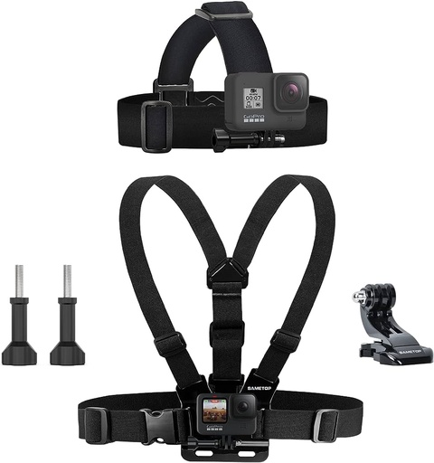 GoPro Head Mount Strap & Chest Belt Kit