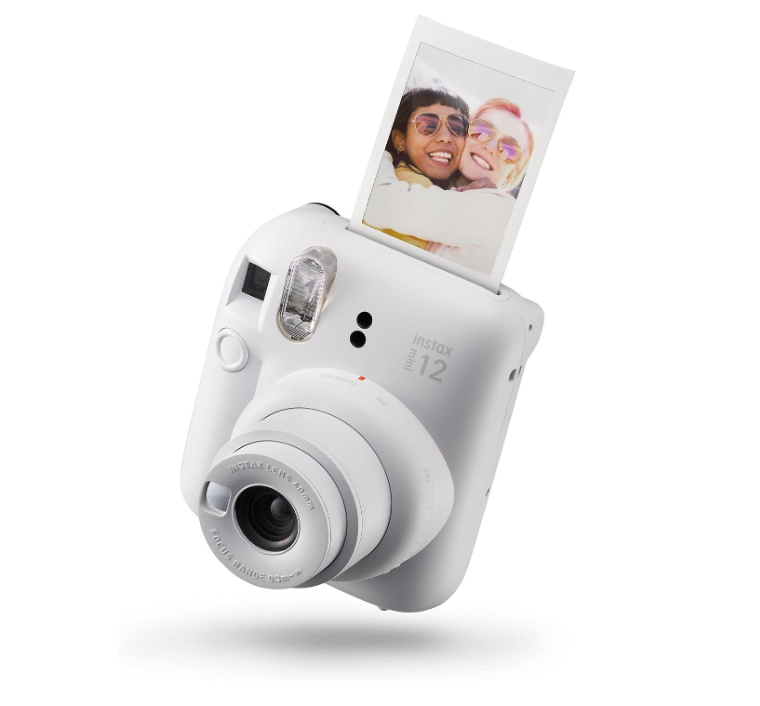 INSTAX MINI 12 كاميرا فورية (ابيض)