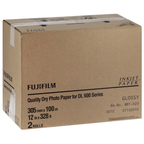 FUJIFILM DL600 رولة واحدة 12 انش لماع (100 متر)