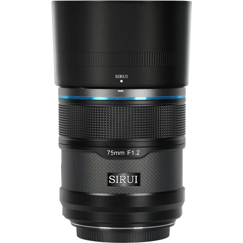 Sirui Sniper 75mm f/1.2 Autofocus Lens (FUJIFILM X, Black)