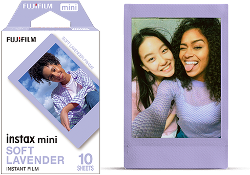 Instax Film Effect Soft Lavender 1x10